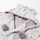 Халат женский "Медвежонок" , цвет кофейный, размер 52 - фото 23473510