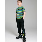 Комплект для мальчика: футболка, брюки, рост 128 см - фото 109331104