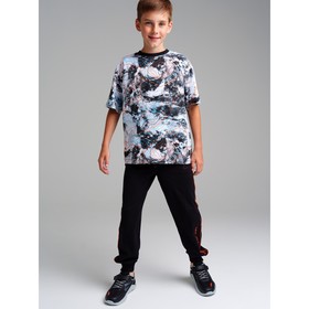 Комплект для мальчика: футболка, брюки, рост 134 см