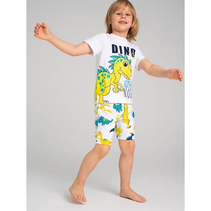 Комплект для мальчика: футболка, шорты, рост 104 см - Фото 1
