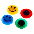 Маркеры цветные на водной основе со стиралкой 4 шт., 4 магнита - Фото 3