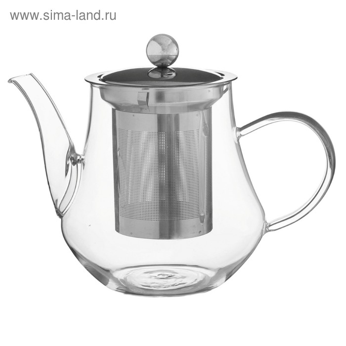 Чайник заварочный с металл ситом "Талина" 700 мл - Фото 1