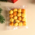 Новый год! Вафельные шарики в глазури «Для тех, кому уже хватит» вкус: дыня- банан, 50 г. - фото 24159936