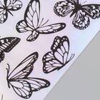 Голографические наклейки (стикеры) "Бабочки" 10х15 см, 5-215 - фото 7854453