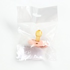 Соска - пустышка латексная классическая M&B, от 3 мес., розовый - Фото 4