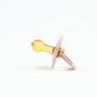 Соска - пустышка латексная классическая M&B, от 3 мес., бежевый - Фото 2