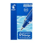 Ручка - роллер PILOT Hi-Tecpoint V5 Grip, узел-игла 0.5 мм, синий - Фото 4