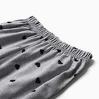 Комплект женский домашний «Такса» (футболка, брюки), цвет белый/серый, размер 44 - Фото 10