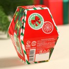 Печенье с предсказанием в коробке «Новогодняя посылка», 6 г. - фото 23359510