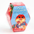 Печенье с предсказаниями в коробке «Мой подарок от всего сердца», 1 шт. - фото 5267520