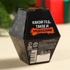 Печенье с предсказаниями в коробке «Тому, кто вёл себя плохо», 6 г. - фото 24320440