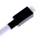 Маркеры на водной основе со стиралкой 2 шт., цвет чёрный, 2 магнита - Фото 6