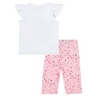 Комплект для девочки: футболка, бриджи, рост 116 см - фото 27804702