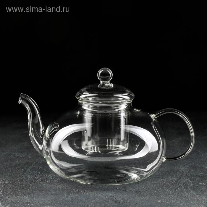 Чайник заварочный со стеклянным ситом «Валенсия», 1,5 л - Фото 1