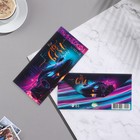 Конверт для денег "С Днём Рождения!" автомобиль, 17х8 см (комплект 10 шт) - фото 23232529