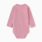 Боди детское, рост 68 см, пудровое - фото 23473737