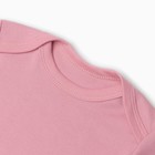 Боди детский, цвет пудра, рост 86 см - фото 23473746