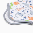 Боди детский, цвет белый/динозавры, рост 80 см - фото 23473804