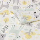 Боди детский, цвет молочный/звери, рост 86 см - фото 23473847