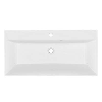 Раковина кварцевая Paola Quartz Alba 900, 900х450 мм, цвет 01 жасмин