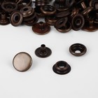 Кнопка установочная, Омега (О-образная), d = 15 мм, цвет антик - Фото 2