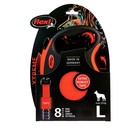 Рулетка Flexi Xtreme tape L (до 55 кг) лента, 8 м черный/оранжевый - Фото 2