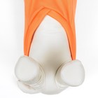 Кофта с капюшоном «Лисенок», размер M, ДС 25, ОШ 28, ОГ 40 см, оранжевая - Фото 8