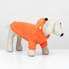 Кофта с капюшоном «Лисенок», размер XL, ДС 34, ОШ 38, ОШ 48 см, оранжевая - Фото 2