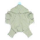 Комбинезон «Пудра», размер L (ДС 33 см, ОШ 37 см, ОГ 50 см) бежевый/зелёный - Фото 11