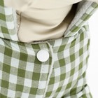 Комбинезон «Пудра», размер L (ДС 33 см, ОШ 37 см, ОГ 50 см) бежевый/зелёный - Фото 8