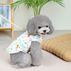 Куртка для собак "Ласка"с поводком, размер S - фото 292961429