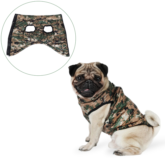 Куртка для собак "Защитник", размер XS (ДС 19, ОГ 30 см)