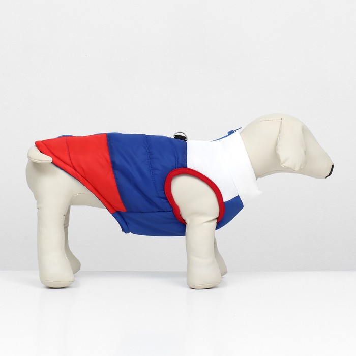Куртка для собак "Патриот", размер L (ДС 35, ОГ 51 см)