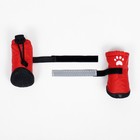 Ботинки высокие «Гулять», набор 4 шт., размер 2, красные - Фото 4