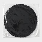 Набор салфеток сервировочных «Элоиза», d=37,5 см, 4 шт, цвет чёрный - фото 4402959