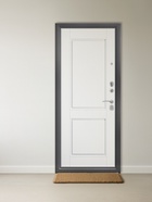 Входная дверь в квартиру «Берлога. Тринити Антик Ромео», 870×2060 мм, правая, цвет серебро/эмалит белый - Фото 1