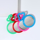 Зеркало настольное, круглое, настенное, 8×13.5 см, (d=6.7 см), МИКС - Фото 5