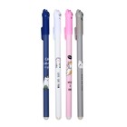 Стираемая ручка Calligrata, «Кот», гелевая, синий стержень, узел 0.38 мм, МИКС - Фото 2