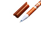 Ручка гелевая СТИРАЕМЫЕ ЧЕРНИЛА, стержень синий, 0.38 мм, корпус Медвежонок МИКС - Фото 4
