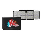 Пенал школьный, 1 секция, 14×20.5×3.8 см «Кеды» - Фото 1