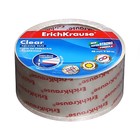 Клейкая лента упаковочная ErichKrause "Clear", 48 мм х 50 м, 60 мкм, прозрачная, цена за 1 шт. - фото 11526263