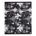 Тетрадь 48 листов в клетку, ErichKrause Military, обложка мелованный картон, матовая ламинация, УФ-лак, блок офсет 100% белизна, МИКС (комплект 5 шт) - фото 23232749