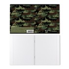 Тетрадь 48 листов в клетку, ErichKrause Military, обложка мелованный картон, матовая ламинация, УФ-лак, блок офсет 100% белизна, МИКС (комплект 5 шт) - фото 23232753