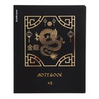 Тетрадь 48 листов в клетку ErichKrause "Драконы", матовая ламинация, блок офсет 100%, МИКС (комплект 5 шт) - фото 24268440