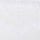 Занавеска на шторной ленте 245х165см, арт.Р.М509б, белый, пэ 100% - фото 49211236