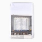 Занавеска на шторной ленте 245х165см, арт.Р.М509б, белый, пэ 100% - фото 49211239