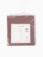 Простыня 2 спальная «Этель» Twilight Mauve, 220×215 см, хлопок 100%, мако-сатин 9933783 - фото 14282920