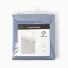 Пододеяльник Этель Blue lake 175*215, 100% хлопок, мако-сатин, 114г/м2 - фото 806550252