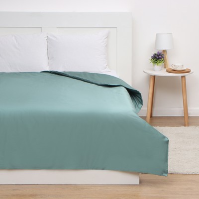 Пододеяльник 2-спальный «Этель» Green paradise, 175×215 см, мако-сатин, зелёный