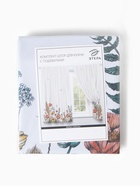 Шторы для кухни с подхватами «Этель» Kitchen collection, 145×180 см, комплект - 2 шт. - Фото 9